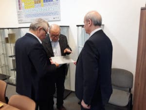 Spotkanie z Przedstawicielami Wojskowego Instytutu Techniki Inżynieryjnej im. Profesora Józefa Kosackiego oraz Akademii Sztuki Wojennej